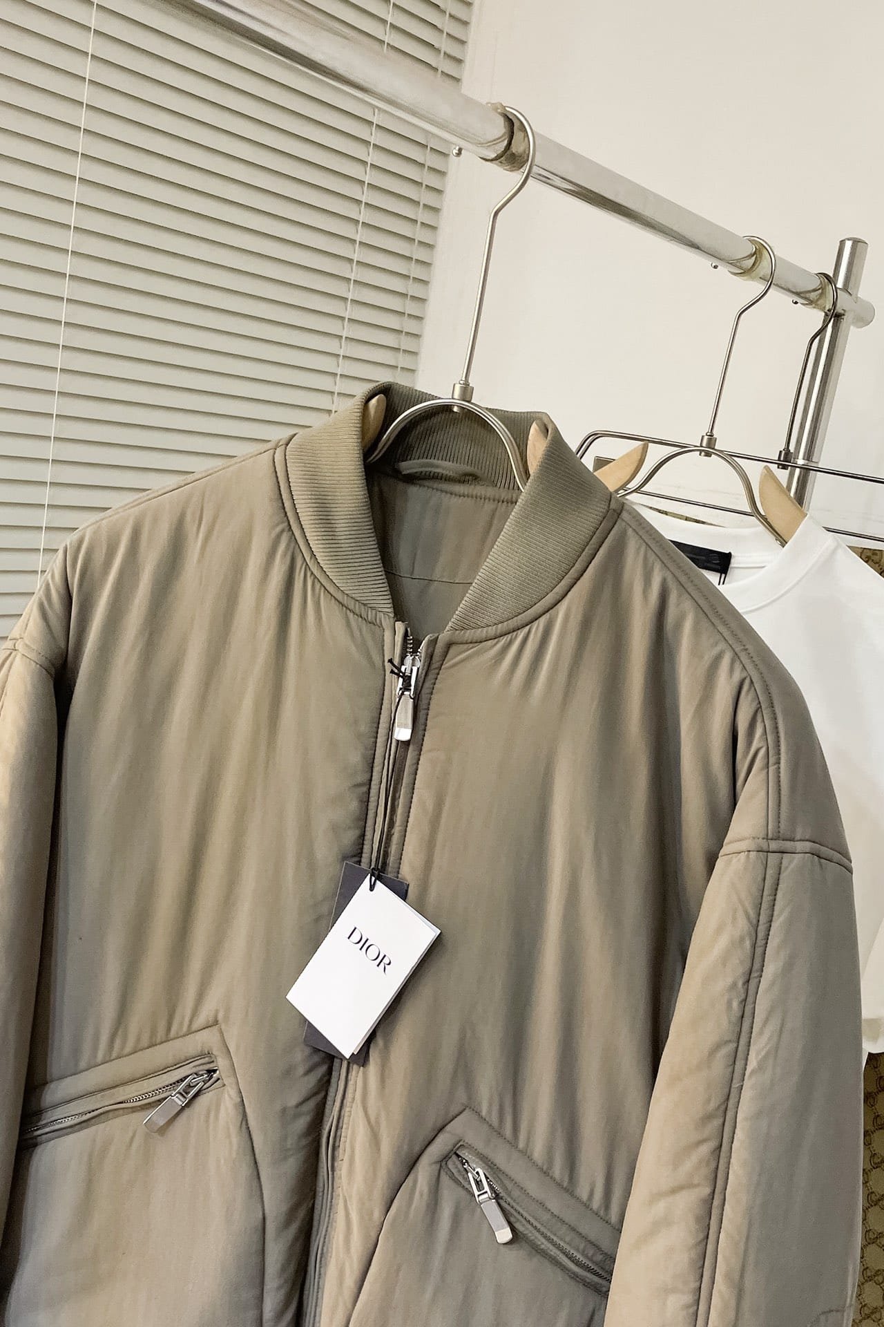DIOR AND STONE ISLAND Bomber Jacket