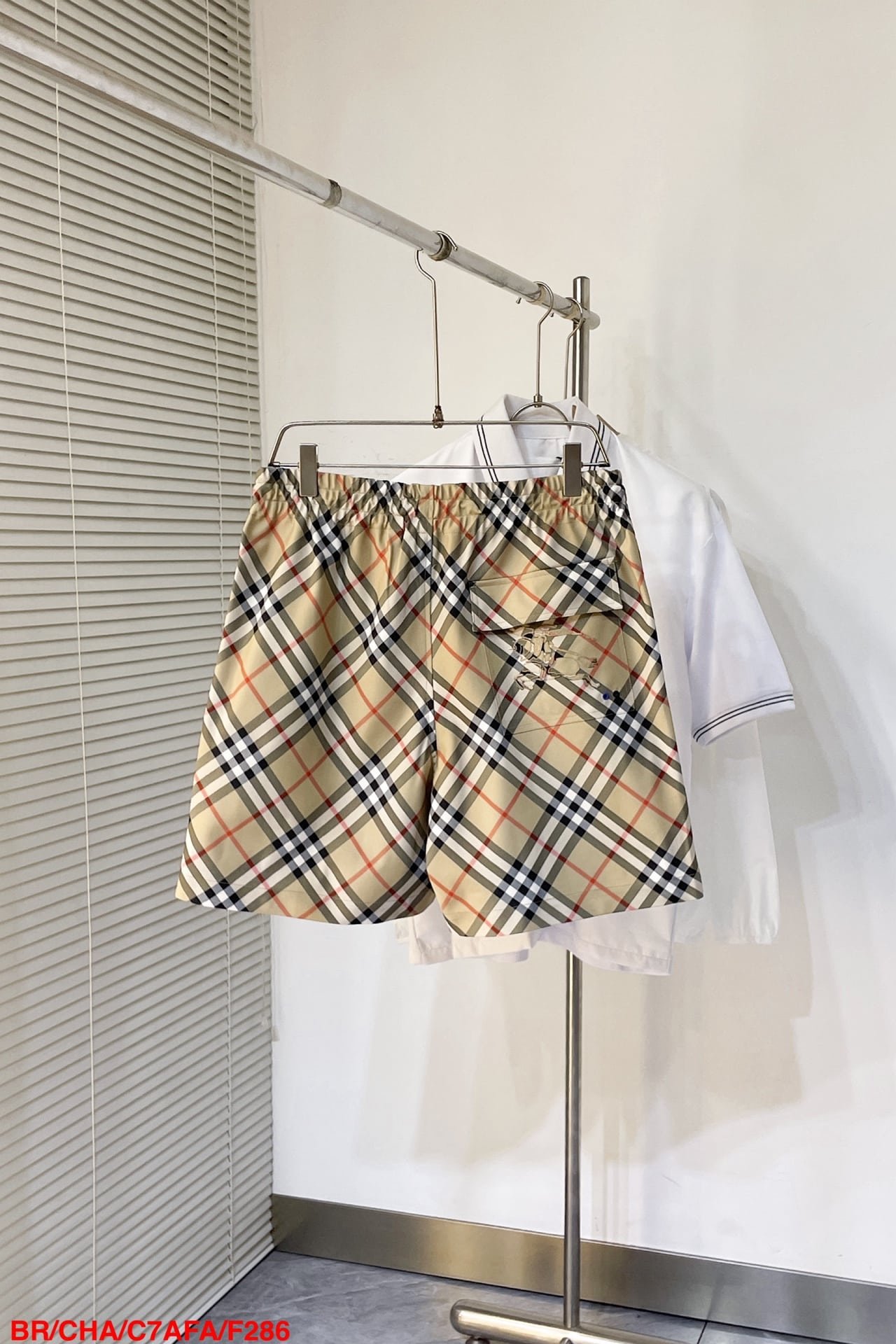 Burberry Check Shorts