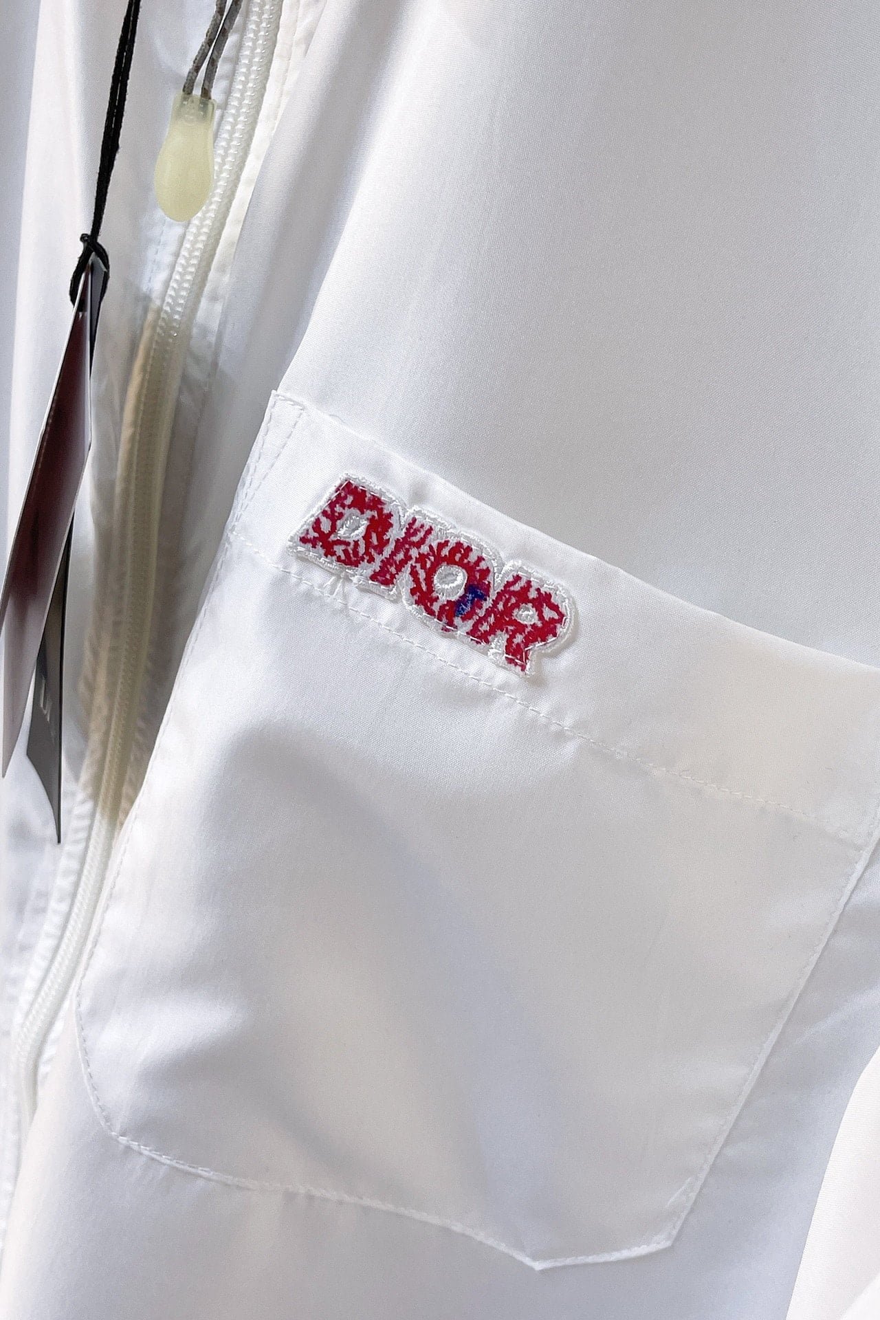 DIOR AND PARLEY Short-Sleeved Zipped Shirt
