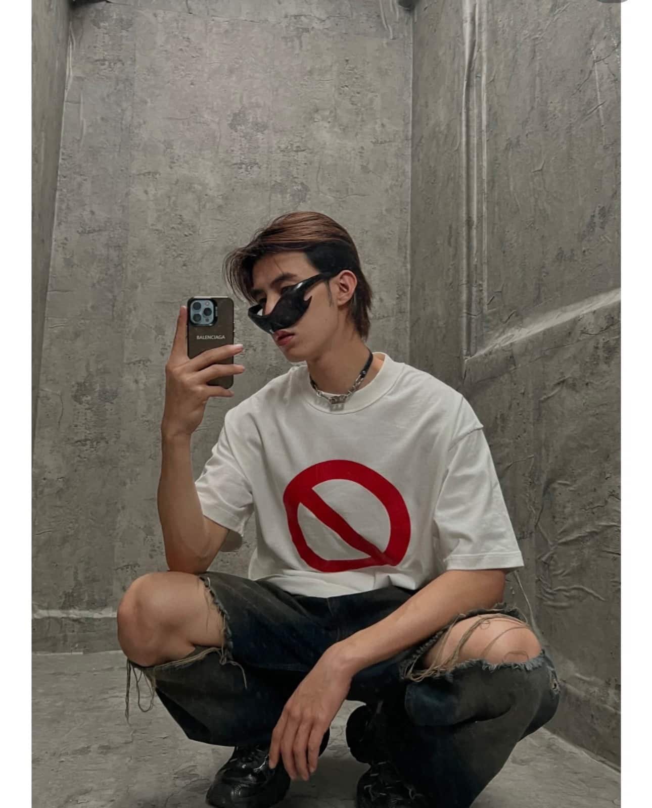 Balenciaga Music | BFRND Series Inside-Out T-Shirt