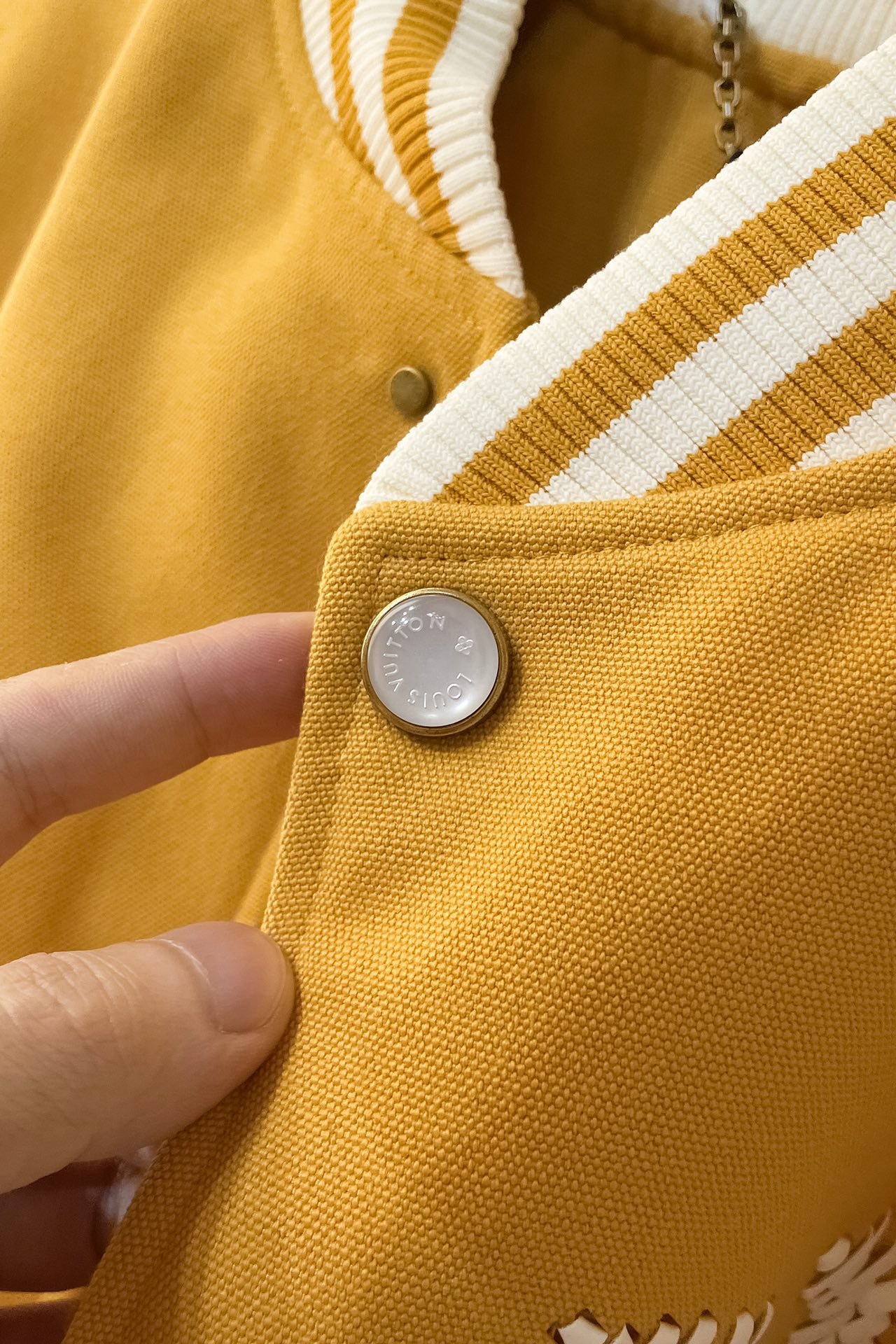 Embroidered Varsity Blouson