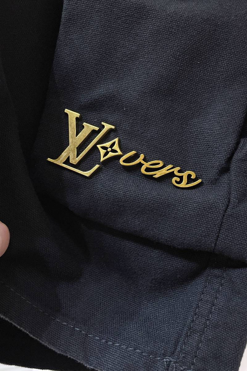 LV Cotton Utility Cargo Shorts