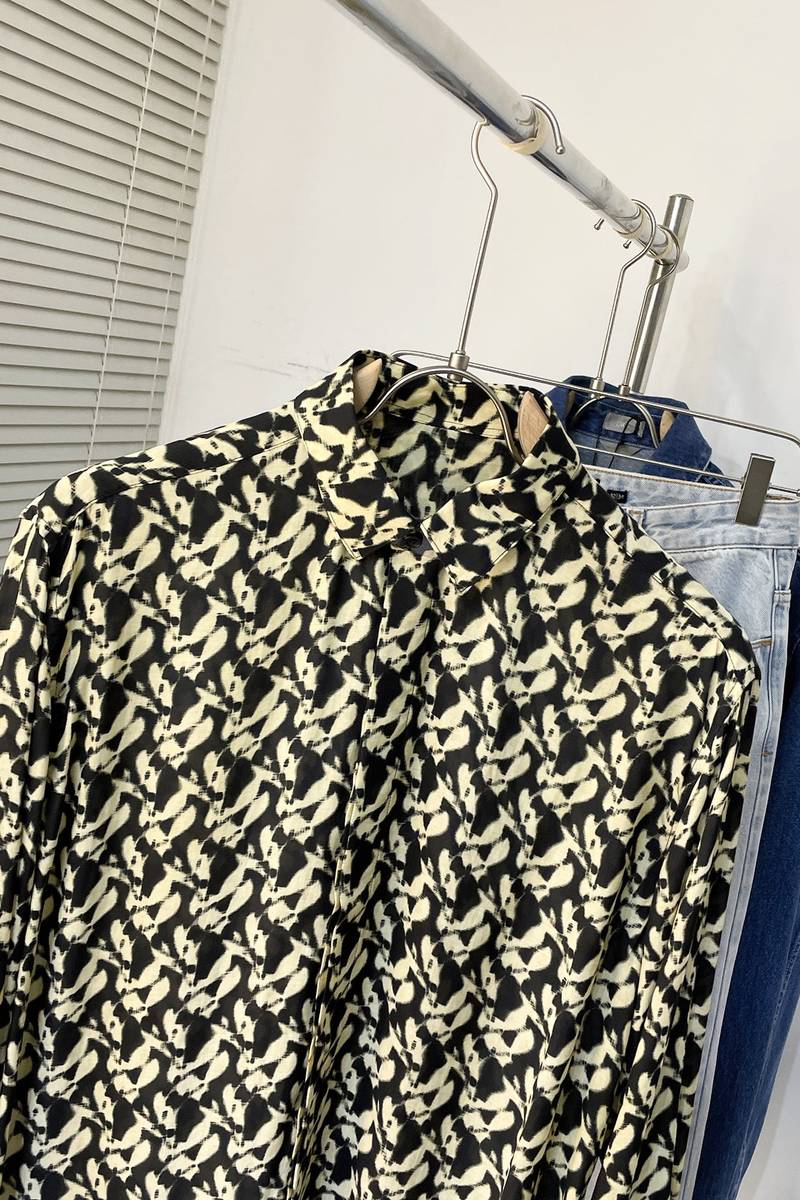 YSL shirt in viscose voile