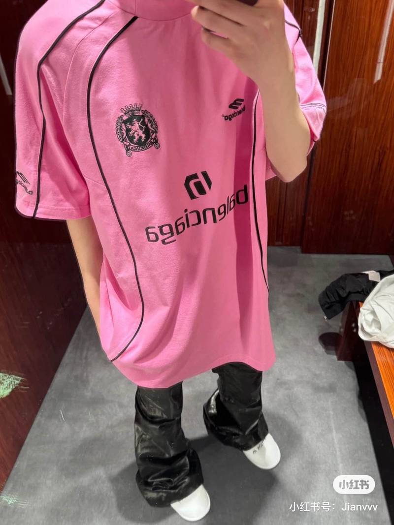 Balenciaga Paris Soccer T-Shirt Oversized