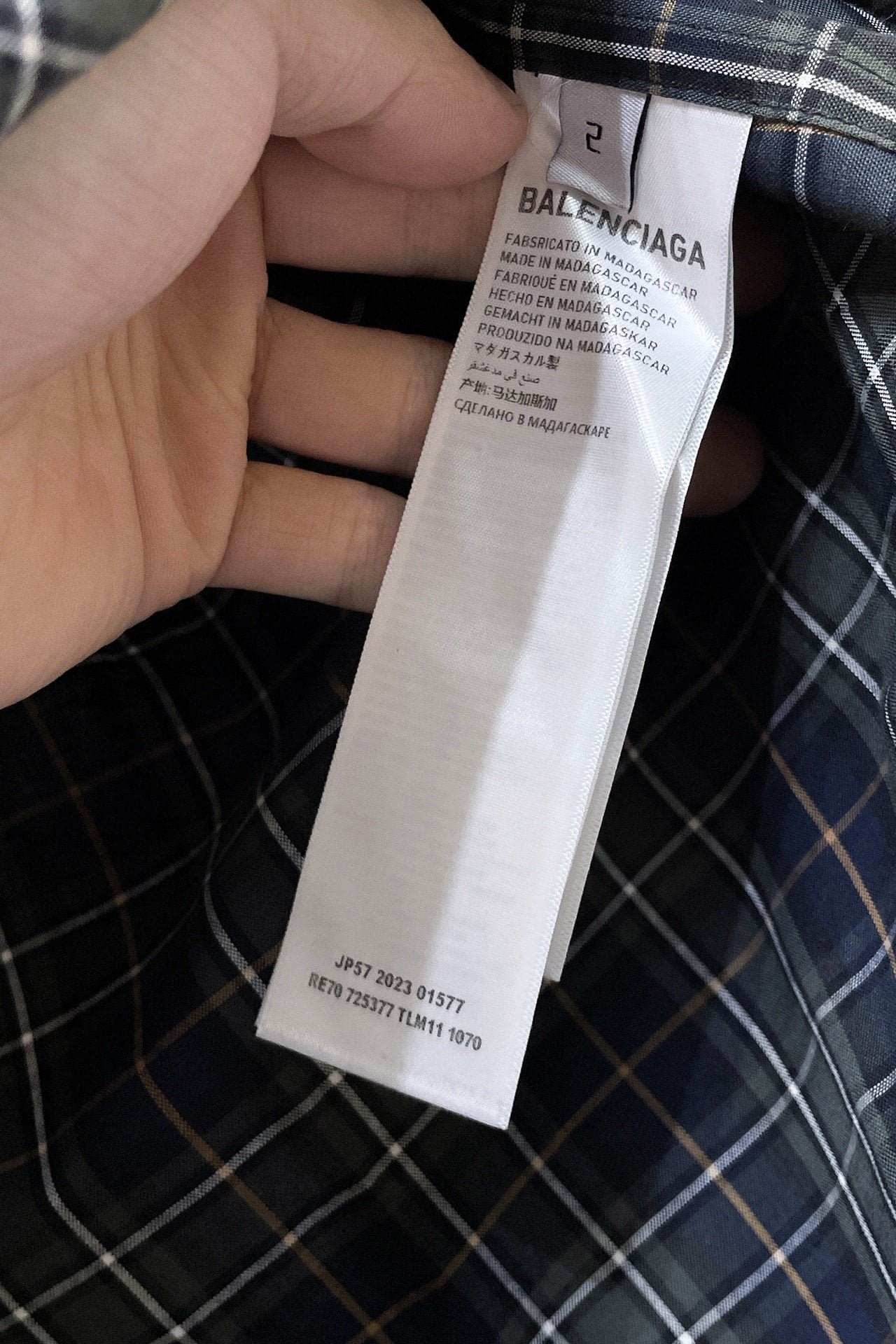 Balenciaga Shirt Oversized