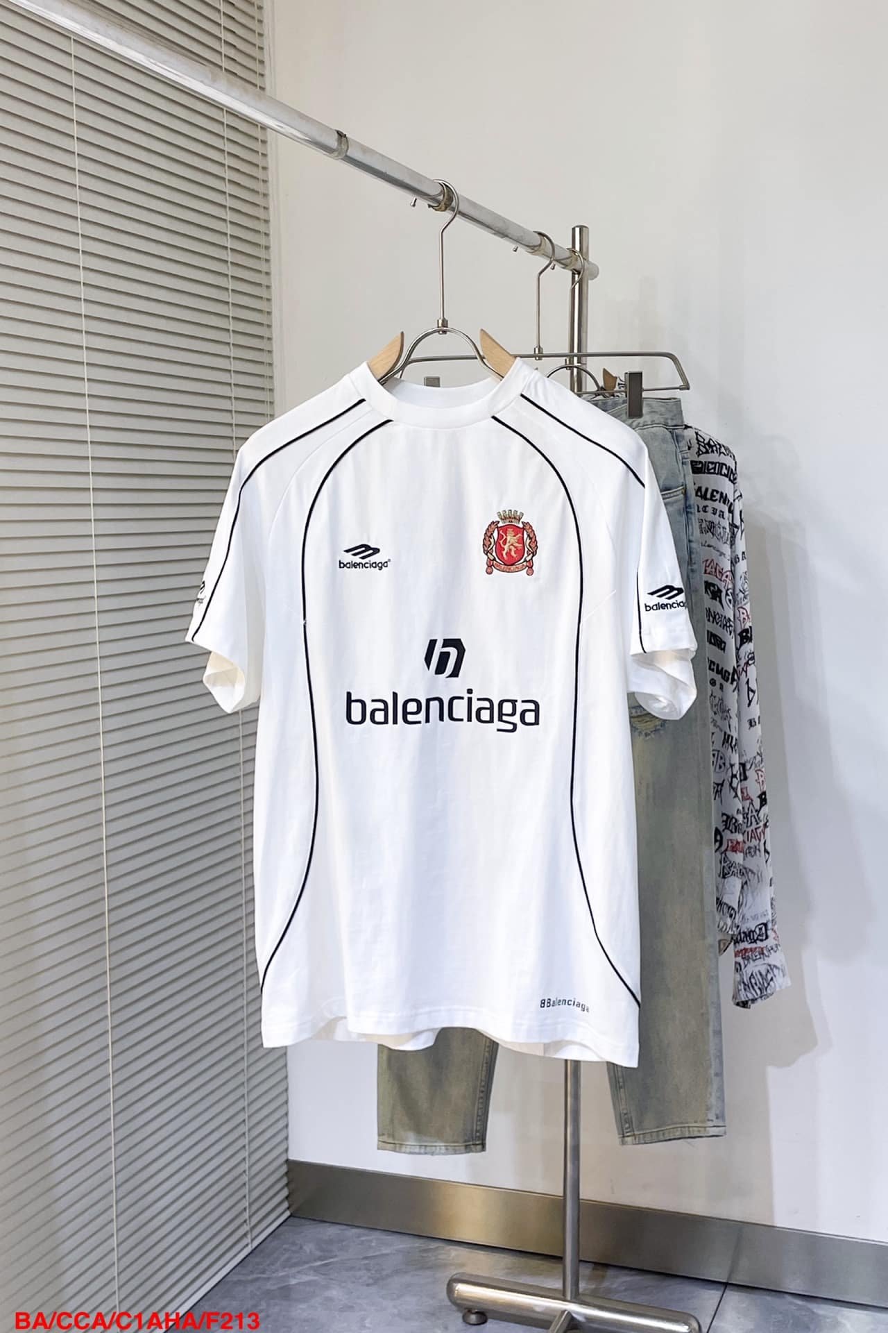 Balenciaga paris soccer T-shirt oversized