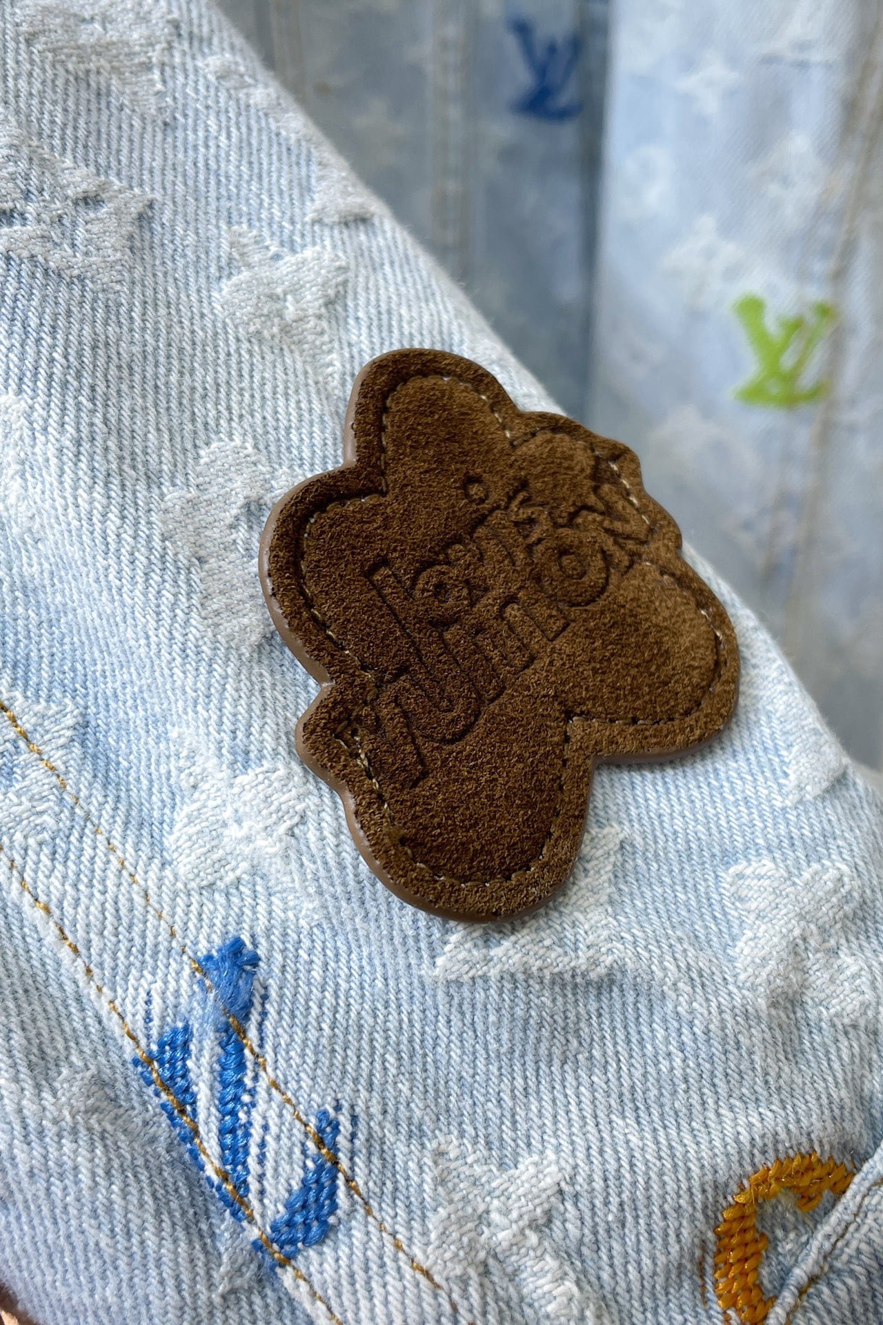 LV Monogram Denim Jacket+Pants