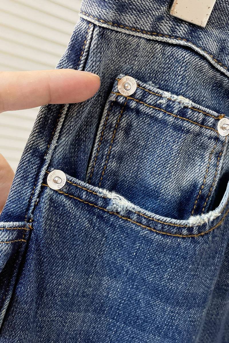 Handwritten Christian Dior Carpenter Jeans