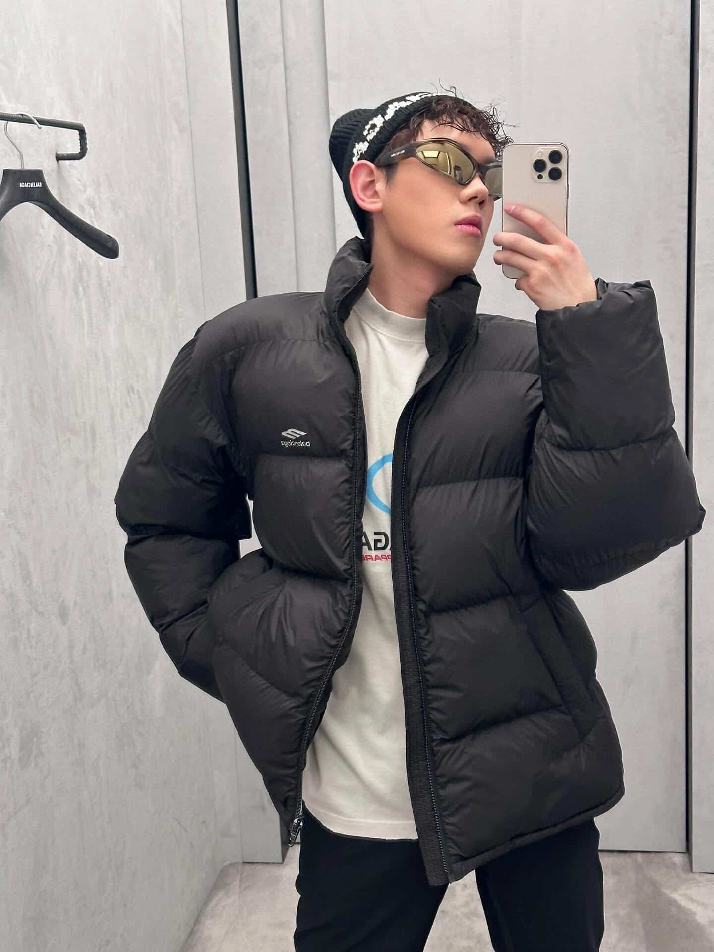 Ski down jacket