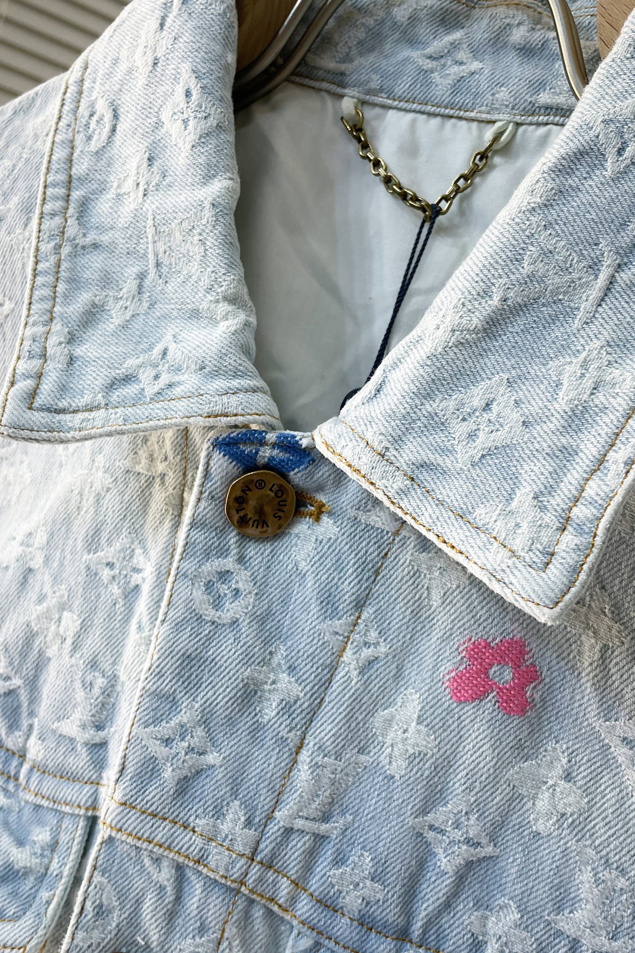 LV Monogram Denim Jacket+Pants