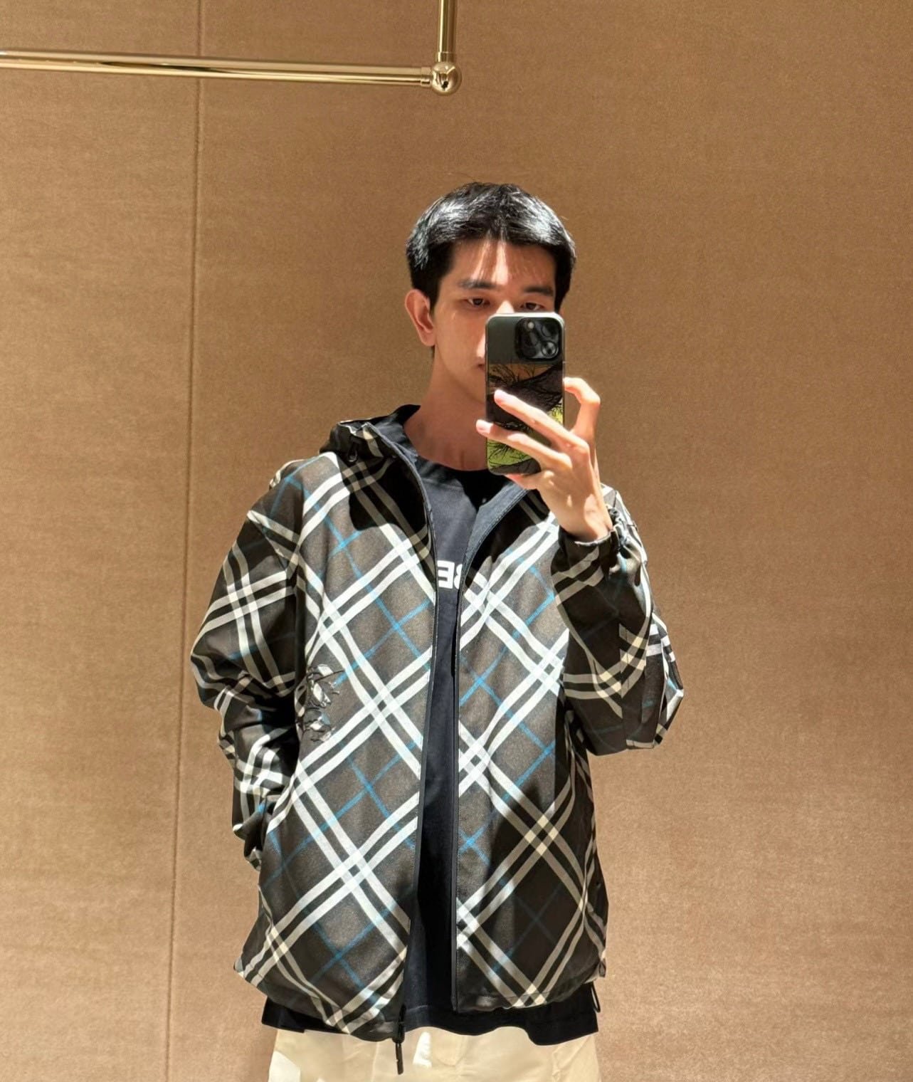 Burberry Reversible Check Jacket