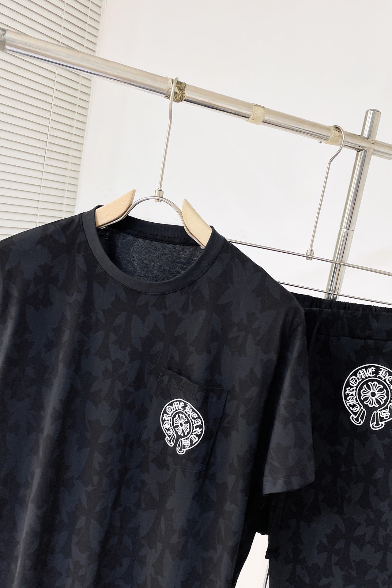 Chrome Hearts T-shirt+Shorts