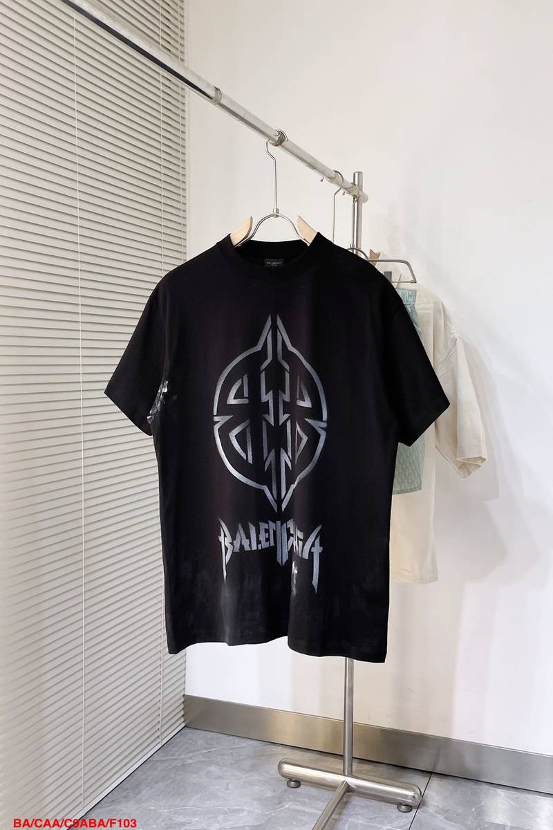 Balenciaga METAL BB STENCIL T-SHIRT