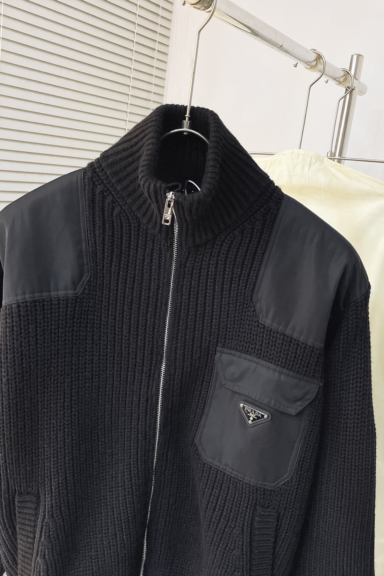Wool and cashmere cardigan