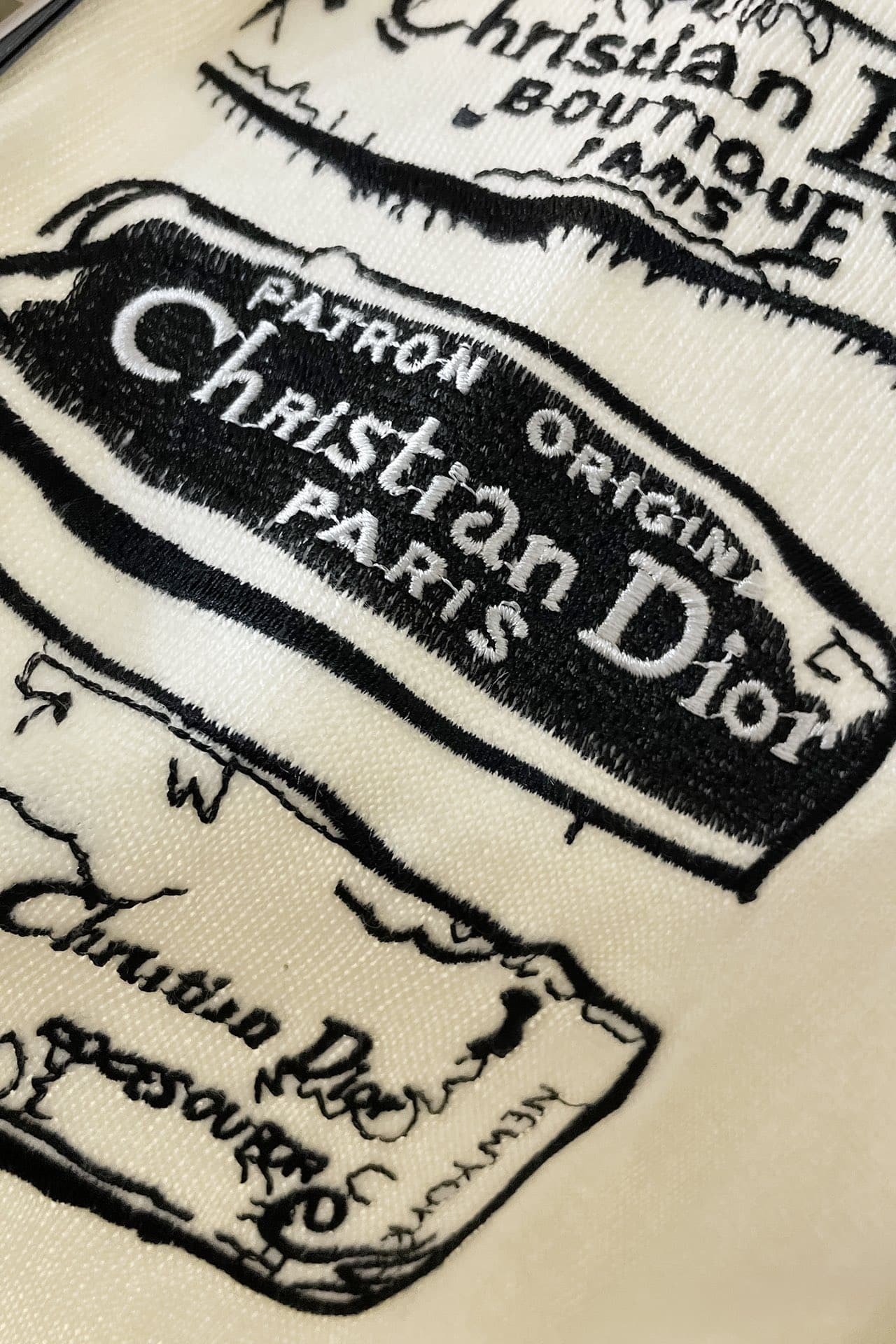 Dior Archives Labels Sweater