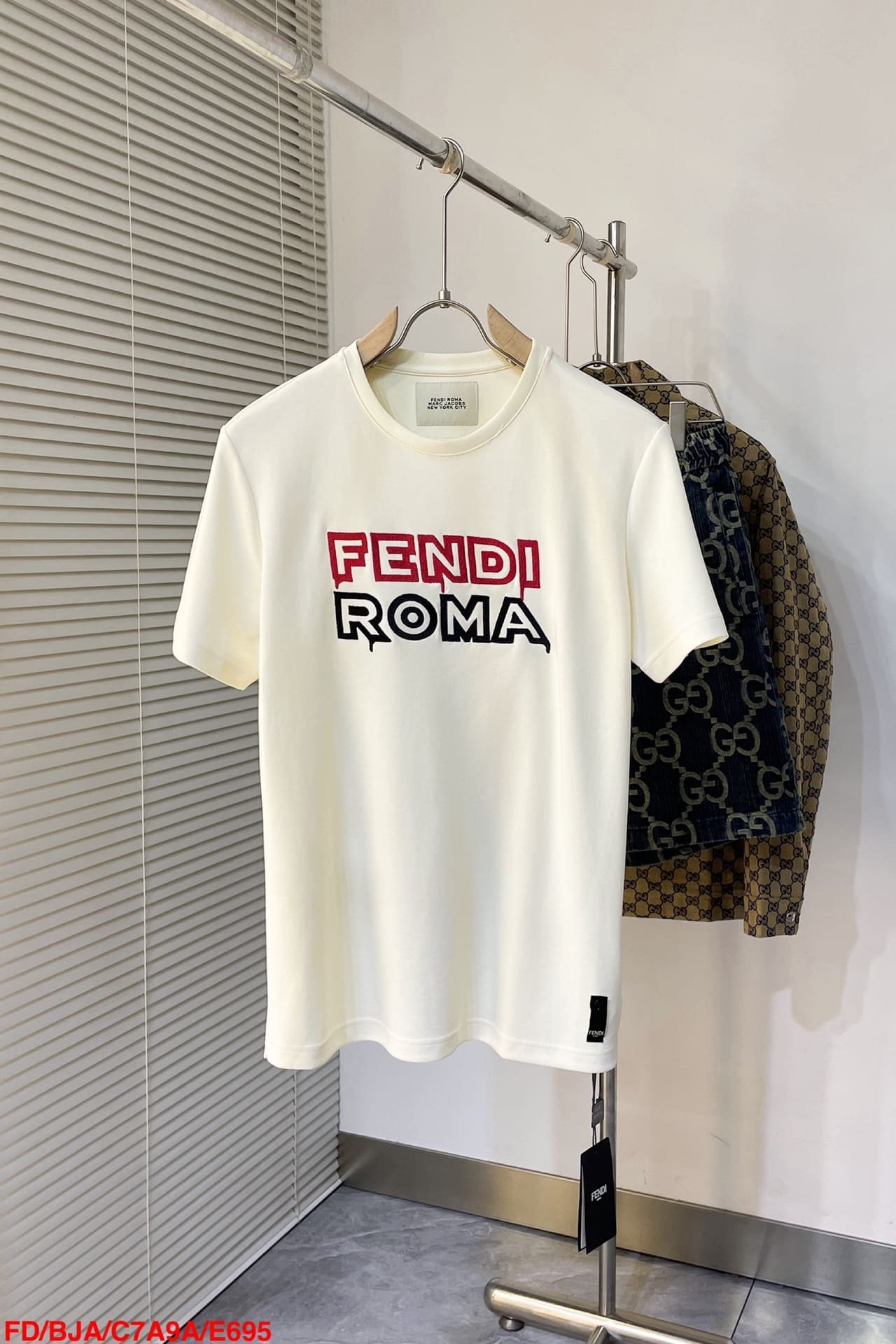 Fendi Embroidered T-shirt