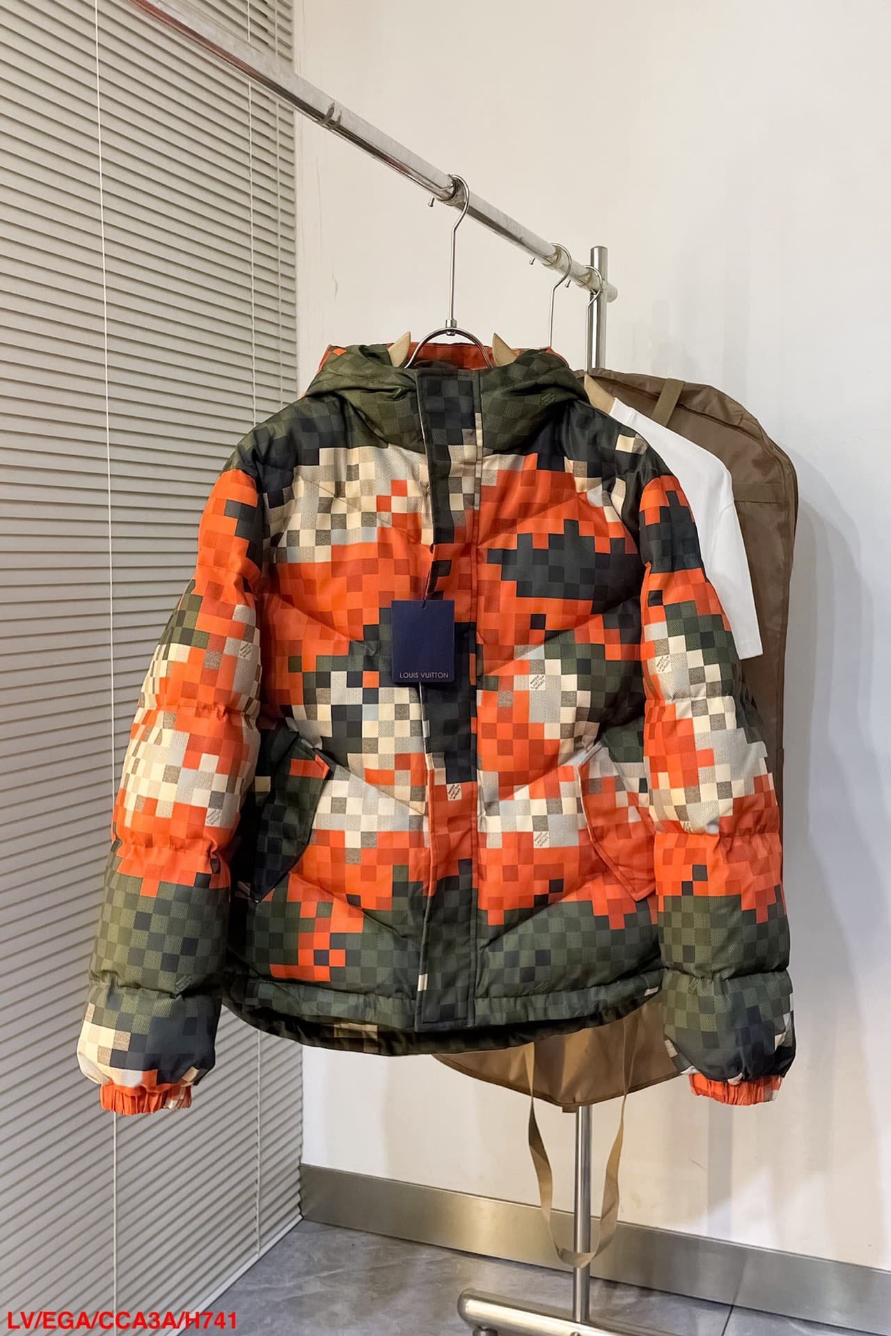 Printed Puffer Jacket