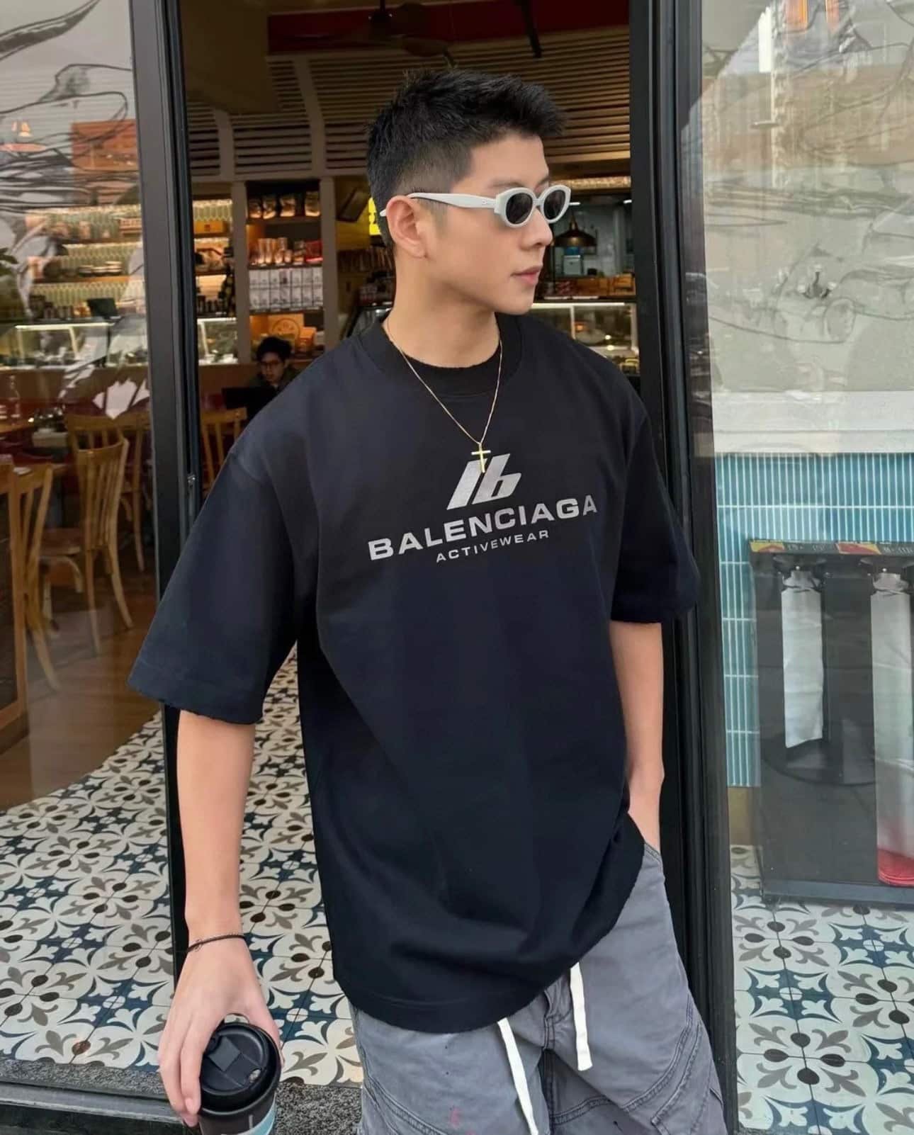 Balenciaga Activewear T-shirt medium
