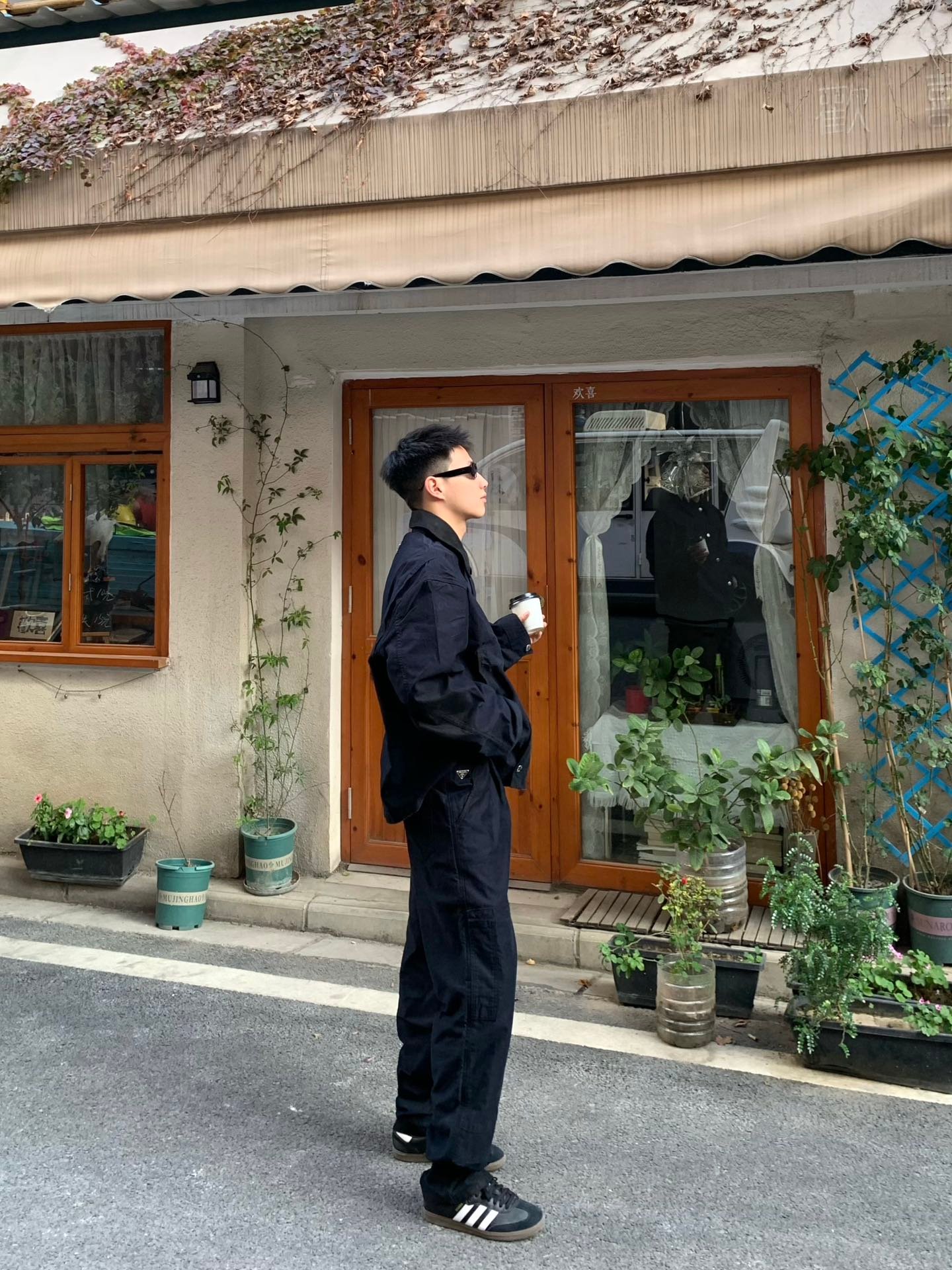 Prada jacket+pant