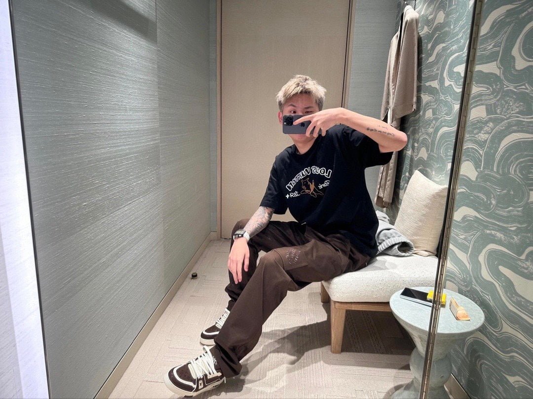 LV Signature Cotton Cargo Pants