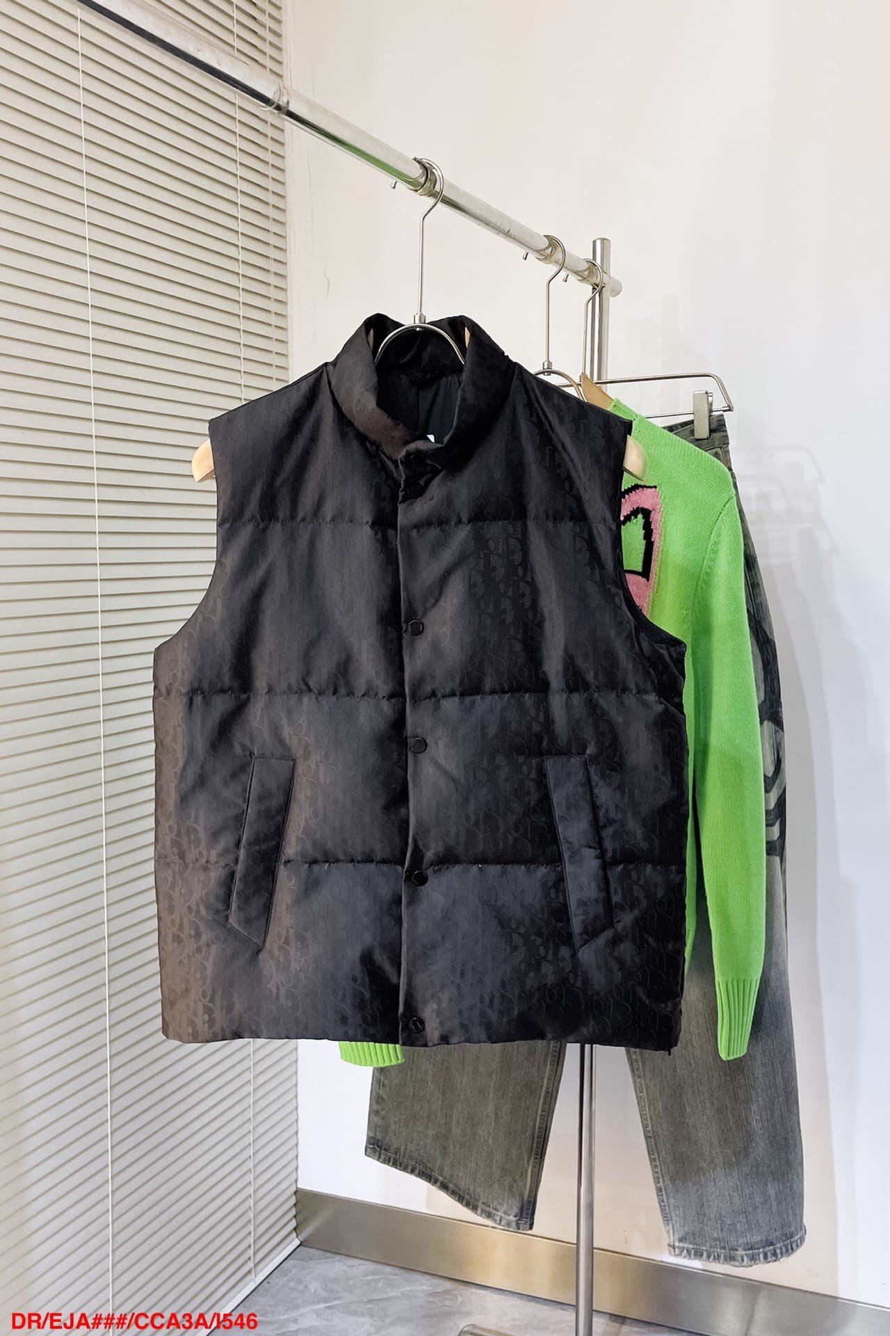 Dior Oblique Lightweight Puffer Vest