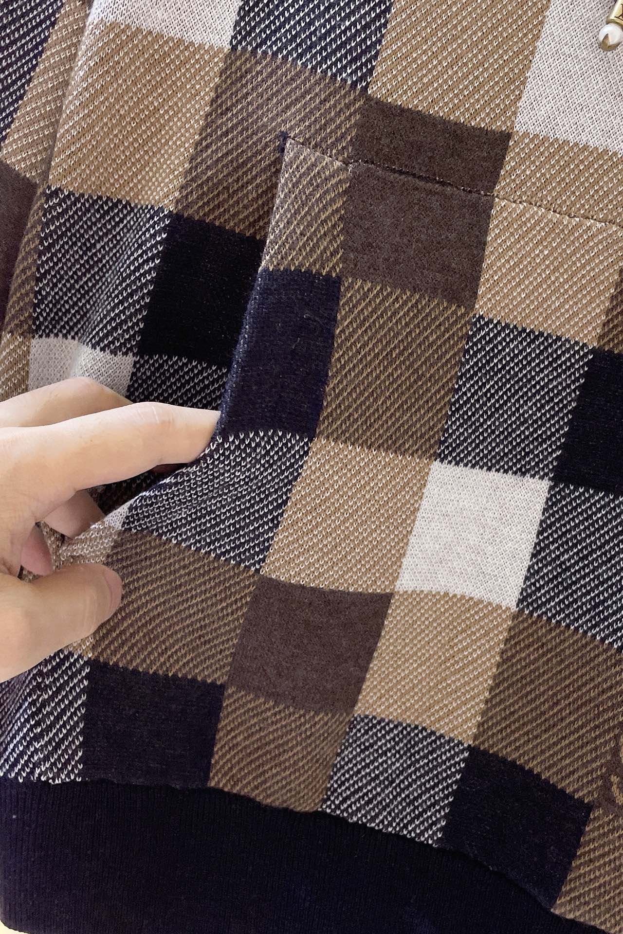 LV Damier Cashmere And Wool-Blend Hoodie