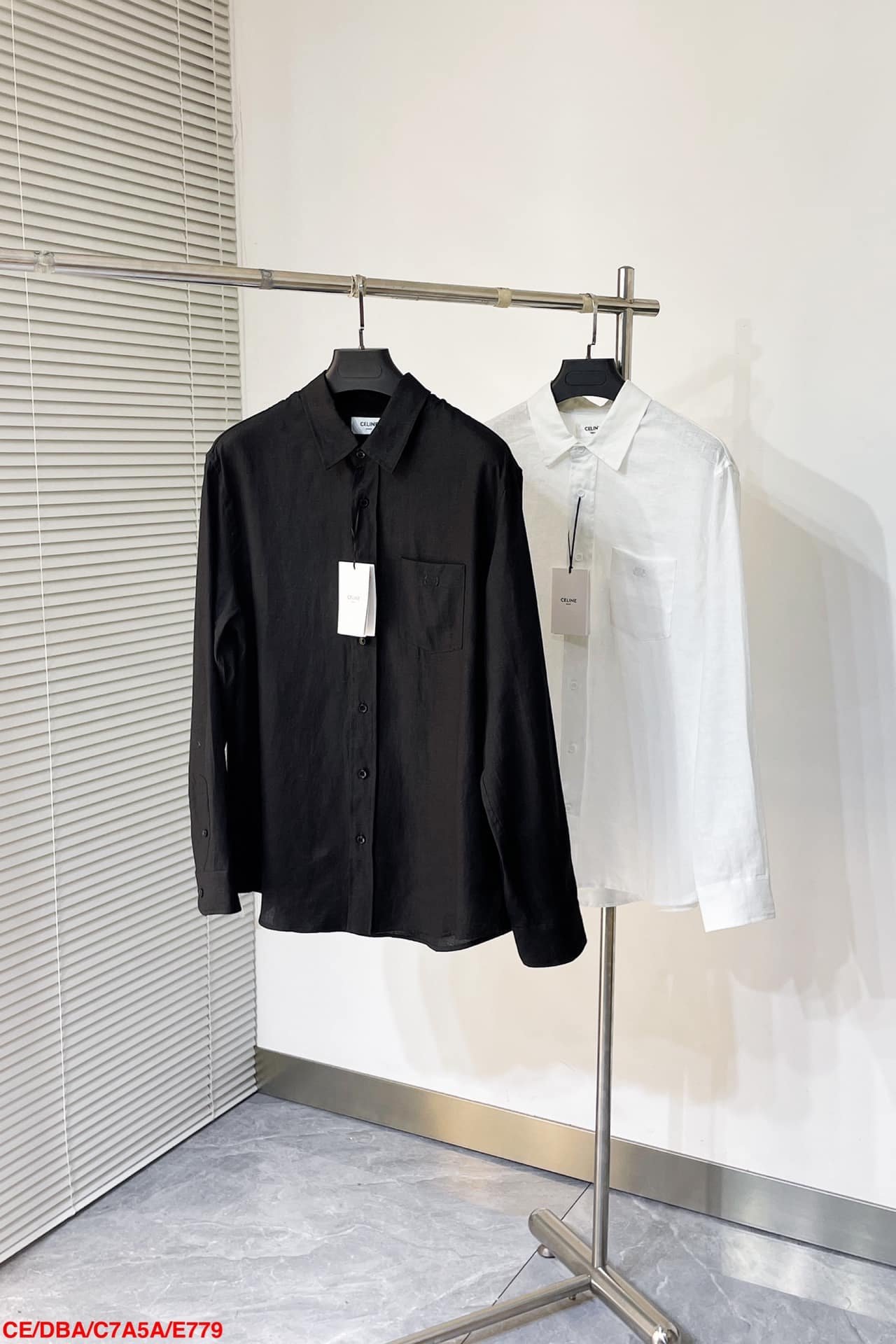 Celine loose shirt in linen