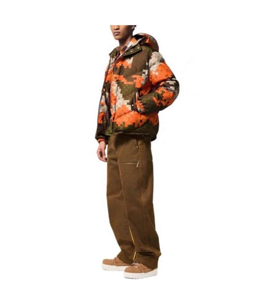 Printed Puffer Jacket