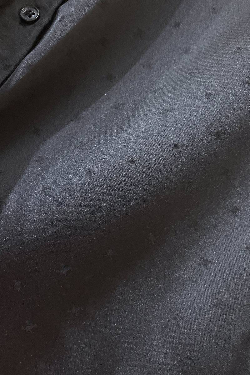 Celine loose carnaby shirt in silk jacquard