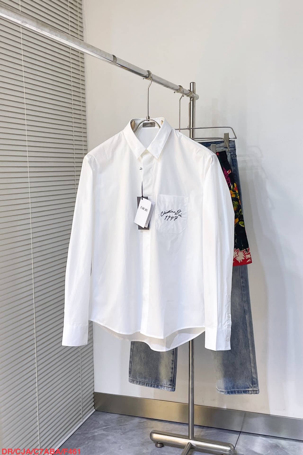 Handwritten Christian Dior 1947 Shirt