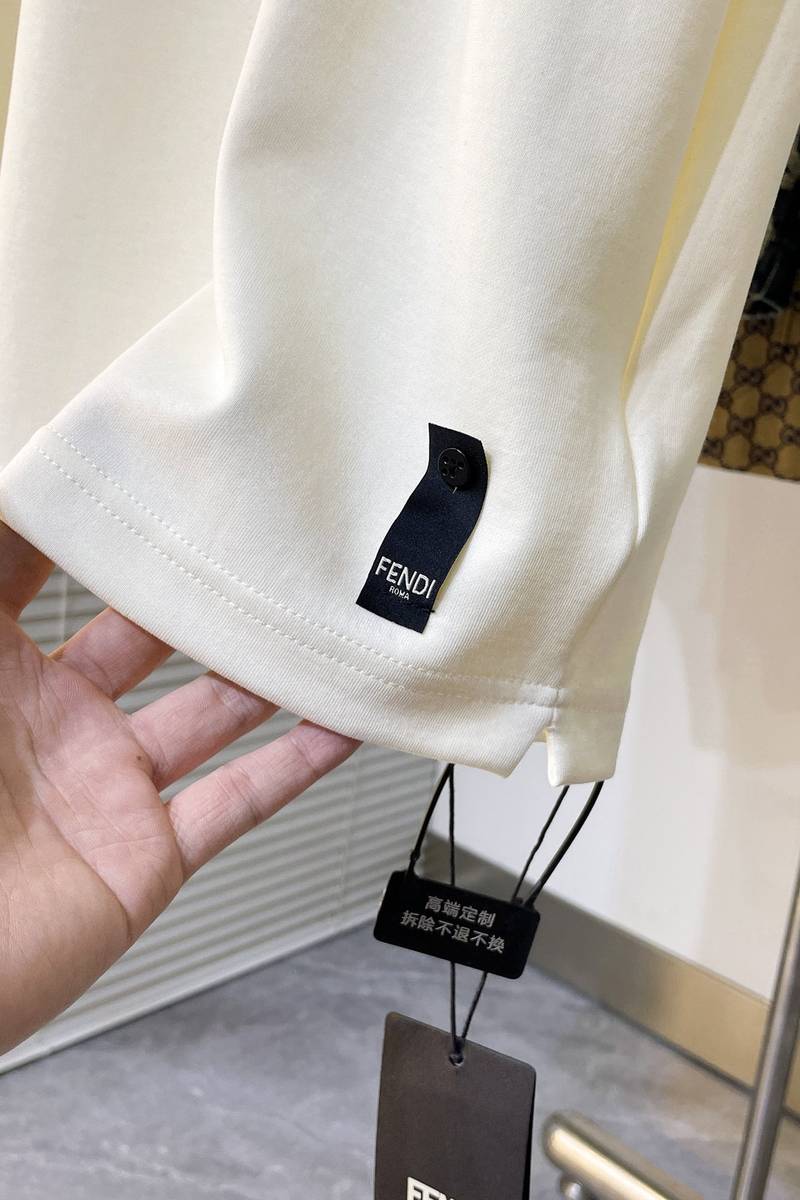 Fendi Embroidered T-shirt