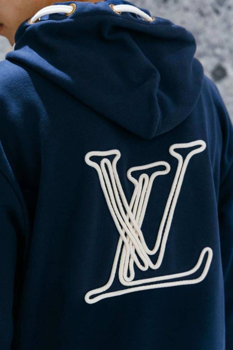 LV Cotton Jersey Hoodie