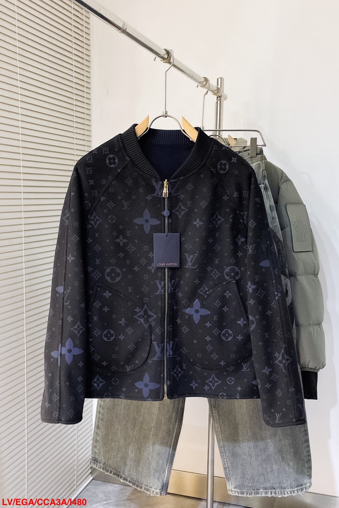 Double Face Wool Reversible Blouson