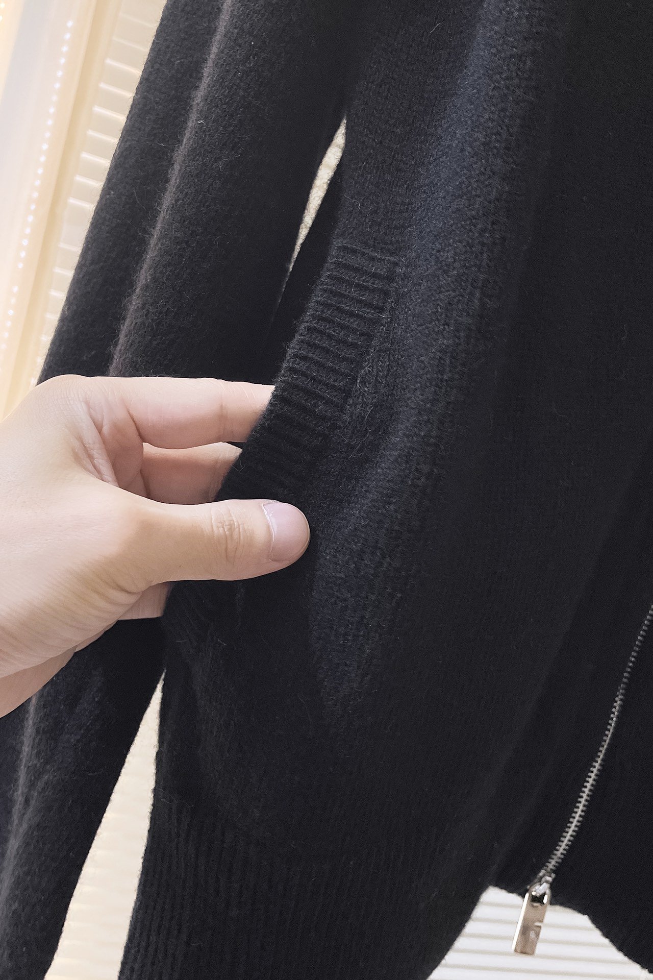 B Shield Wool Blend Bomber Jacket