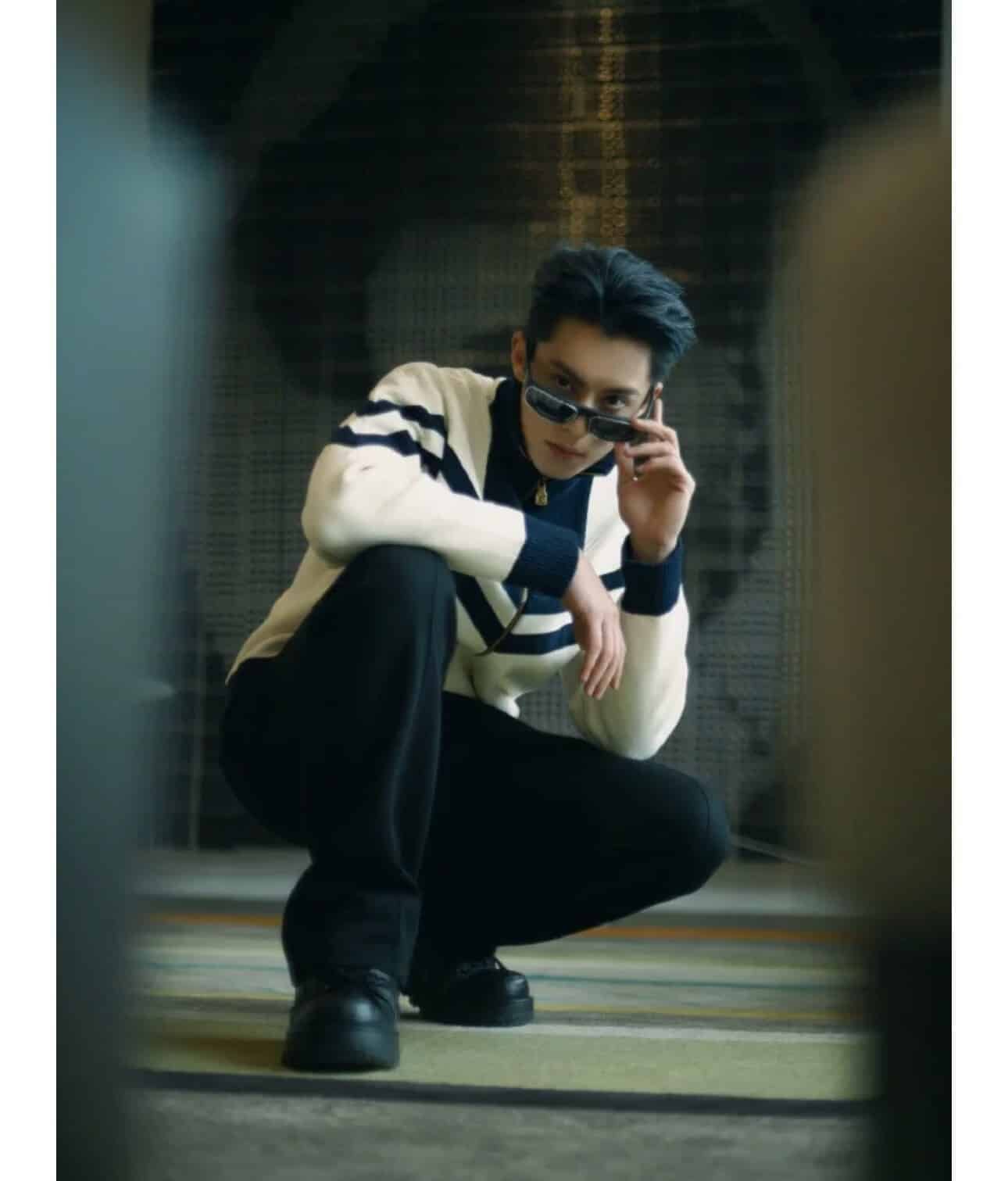 LV Knitted Cotton Sailor Blouson
