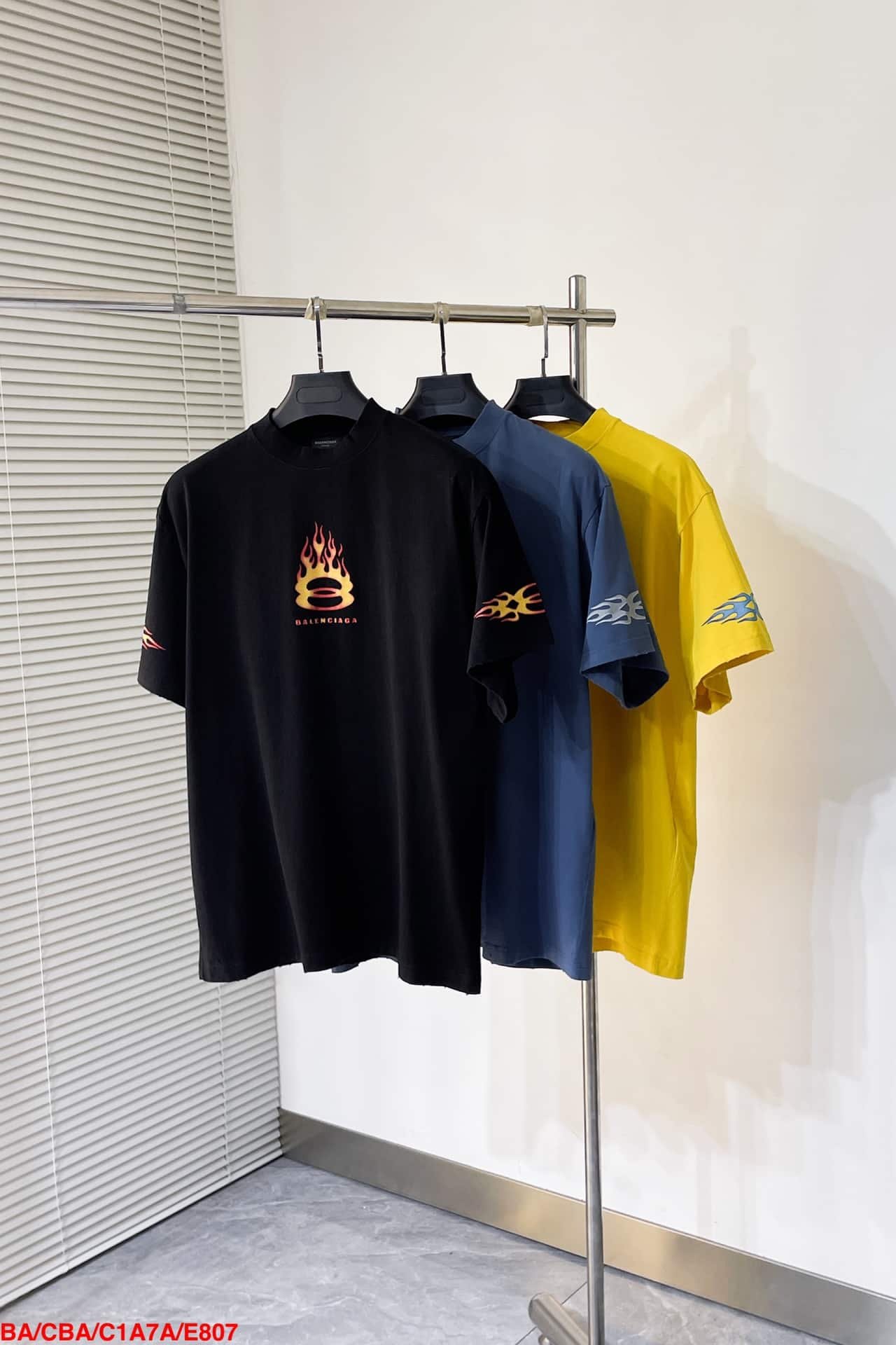 Balenciaga Burning Unity T-Shirt Oversized