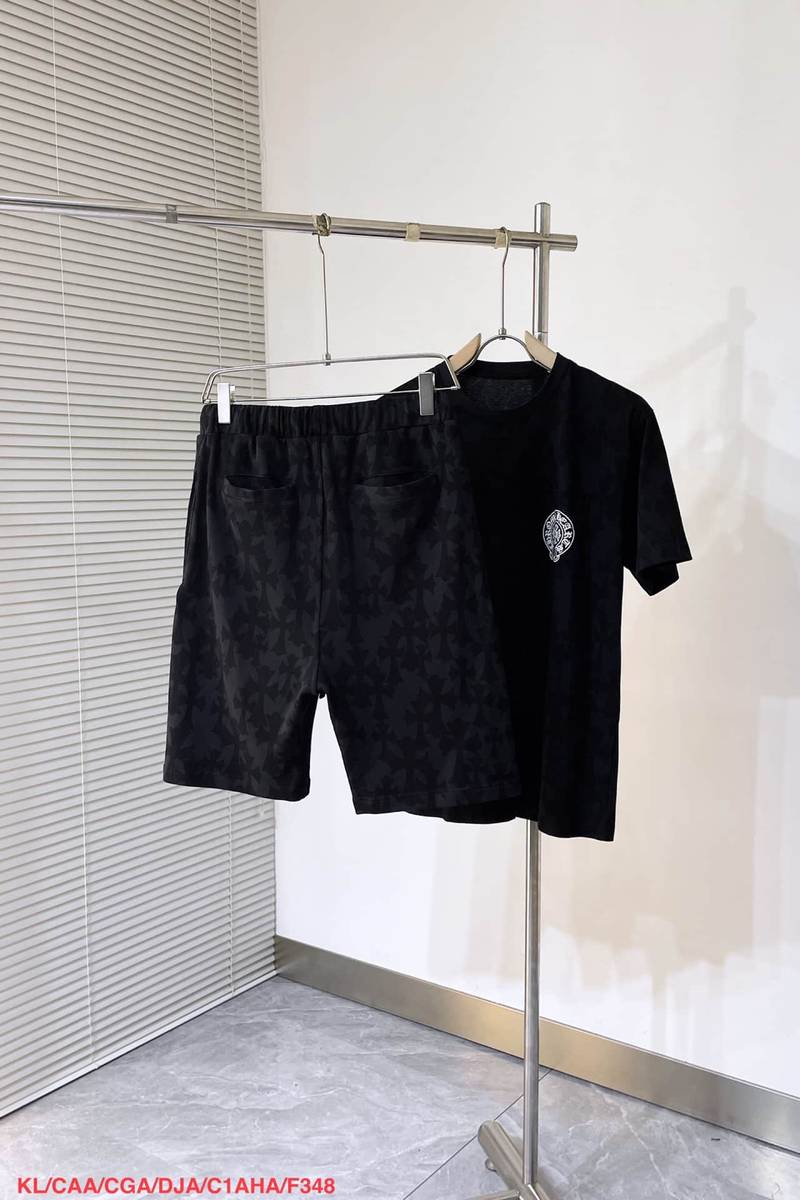 Chrome Hearts T-shirt+Shorts