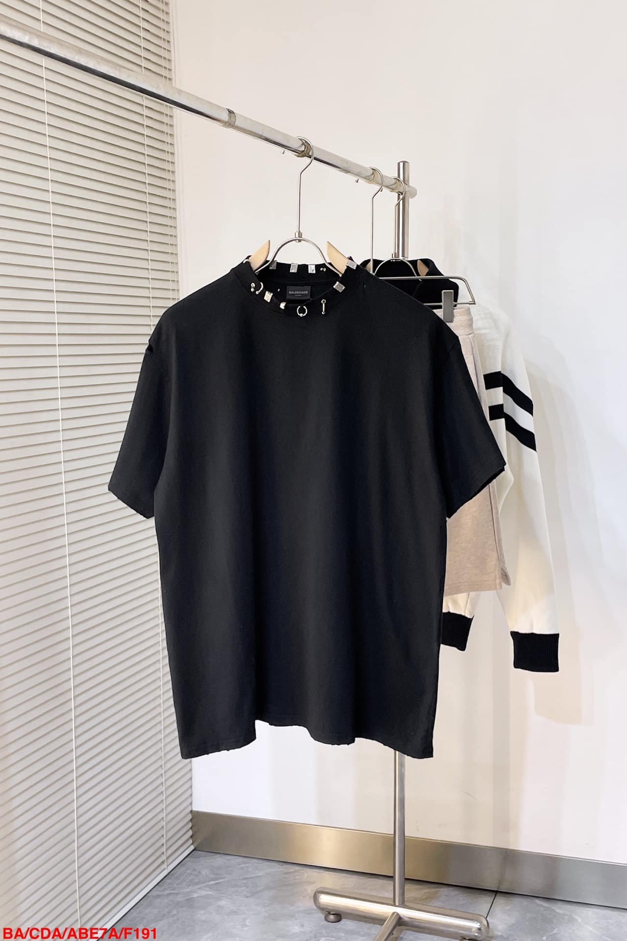 Balenciaga Pierced T-Shirt Oversized