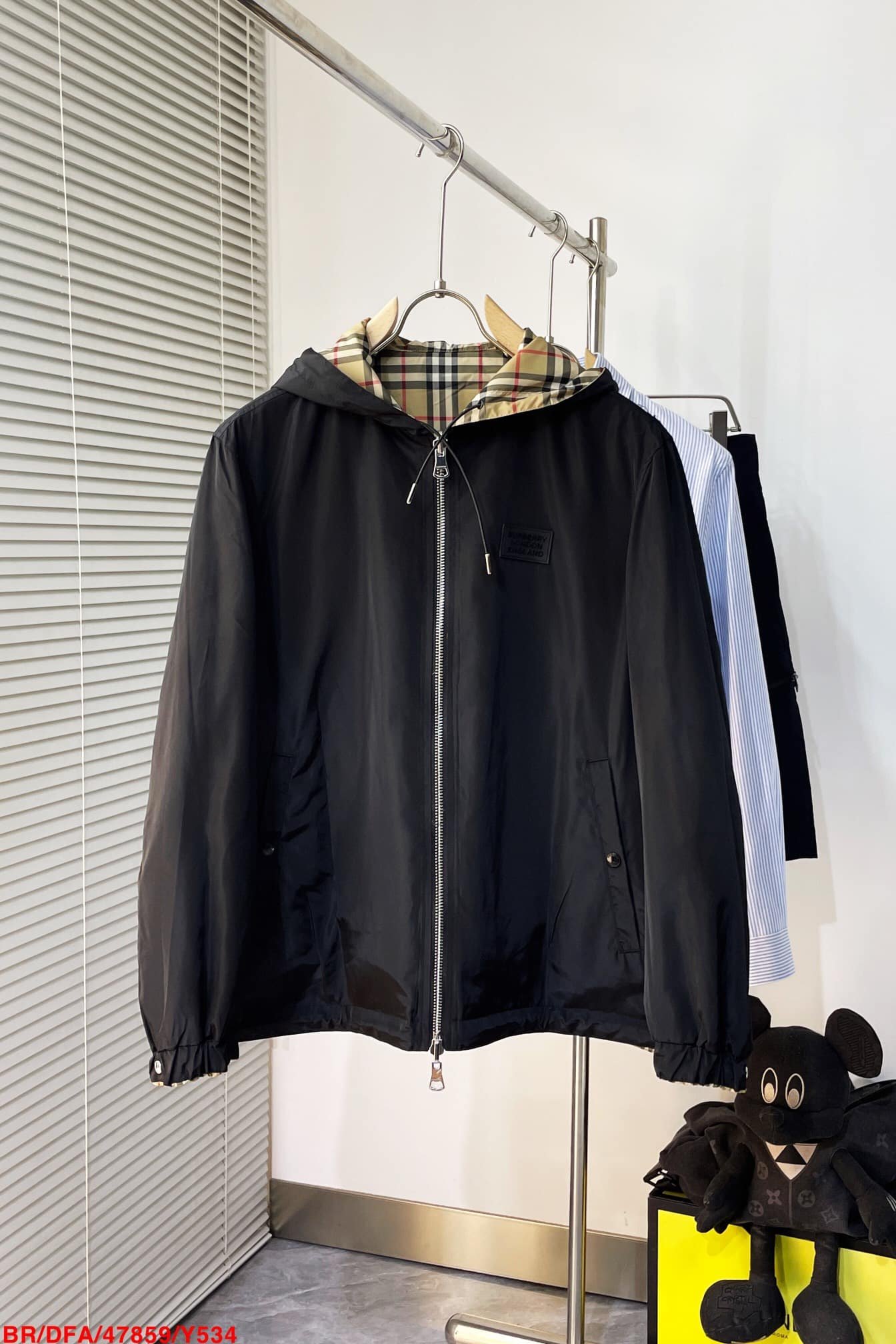 Burberry Reversible Check Jacket