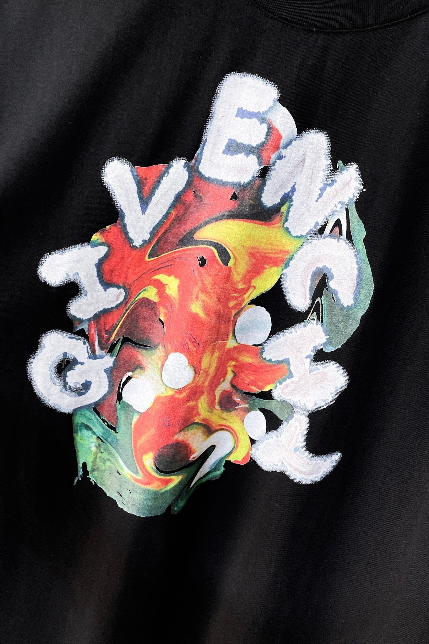 GIVENCHY Psychedelic oversized t-shirt in cotton