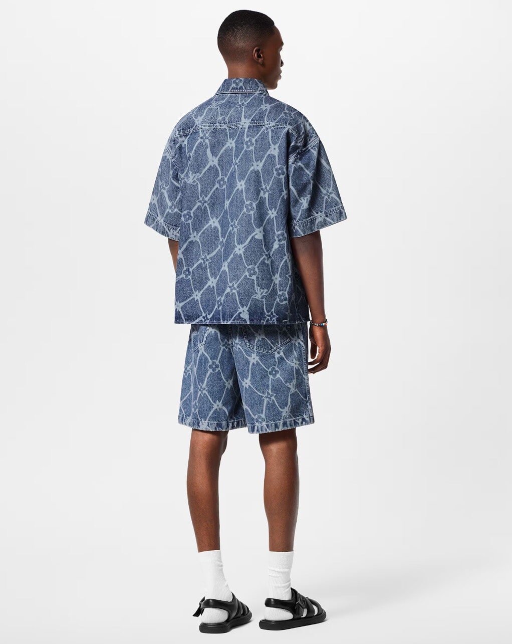 LV Monogram Printed shorts