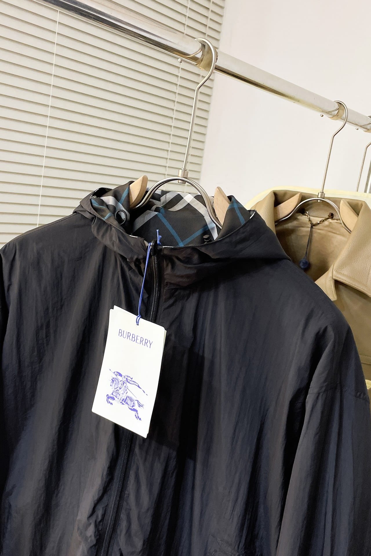 Burberry Reversible Check Jacket