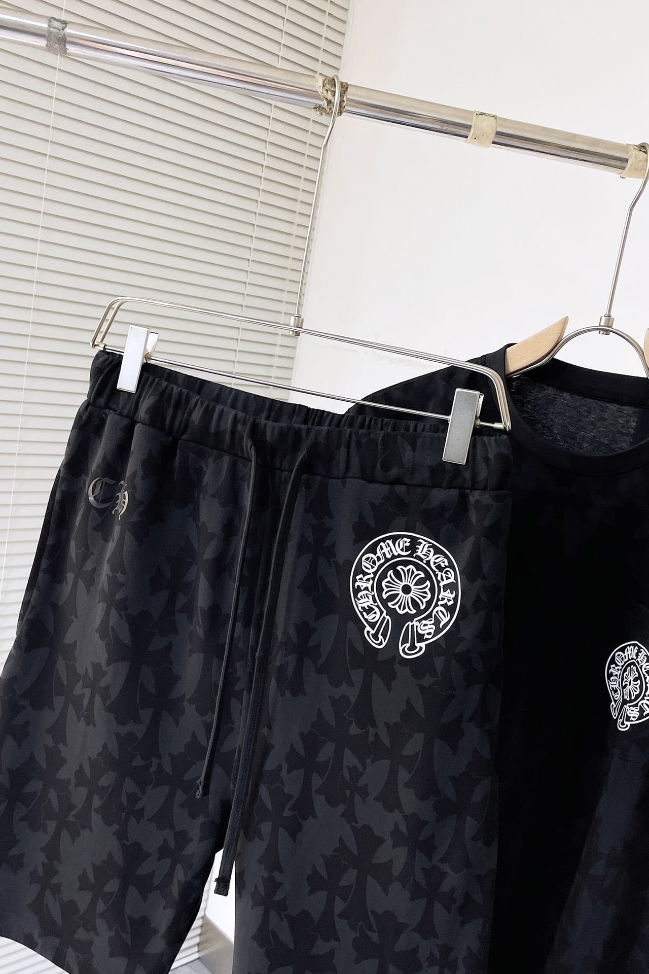 Chrome Hearts T-shirt+Shorts