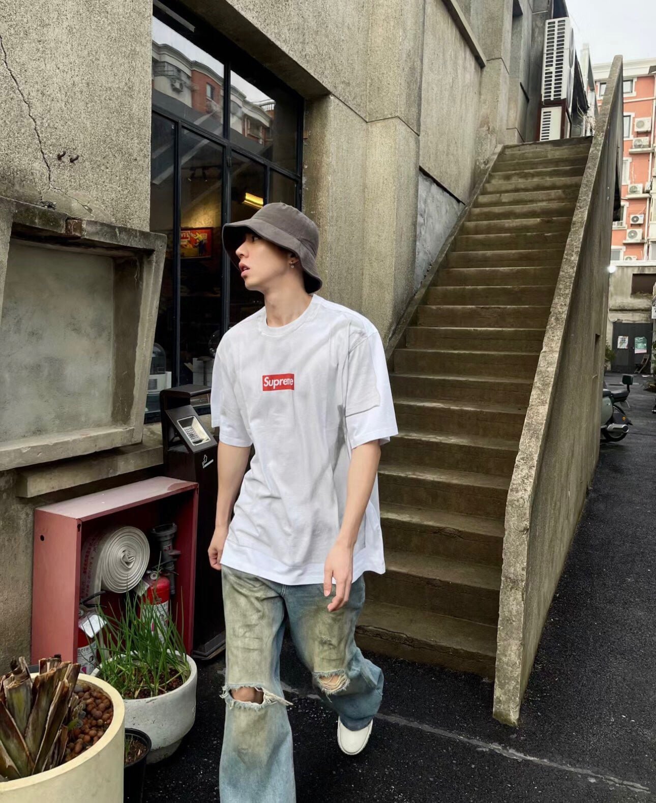 Maison Margiela X Supreme cotton T-shirt