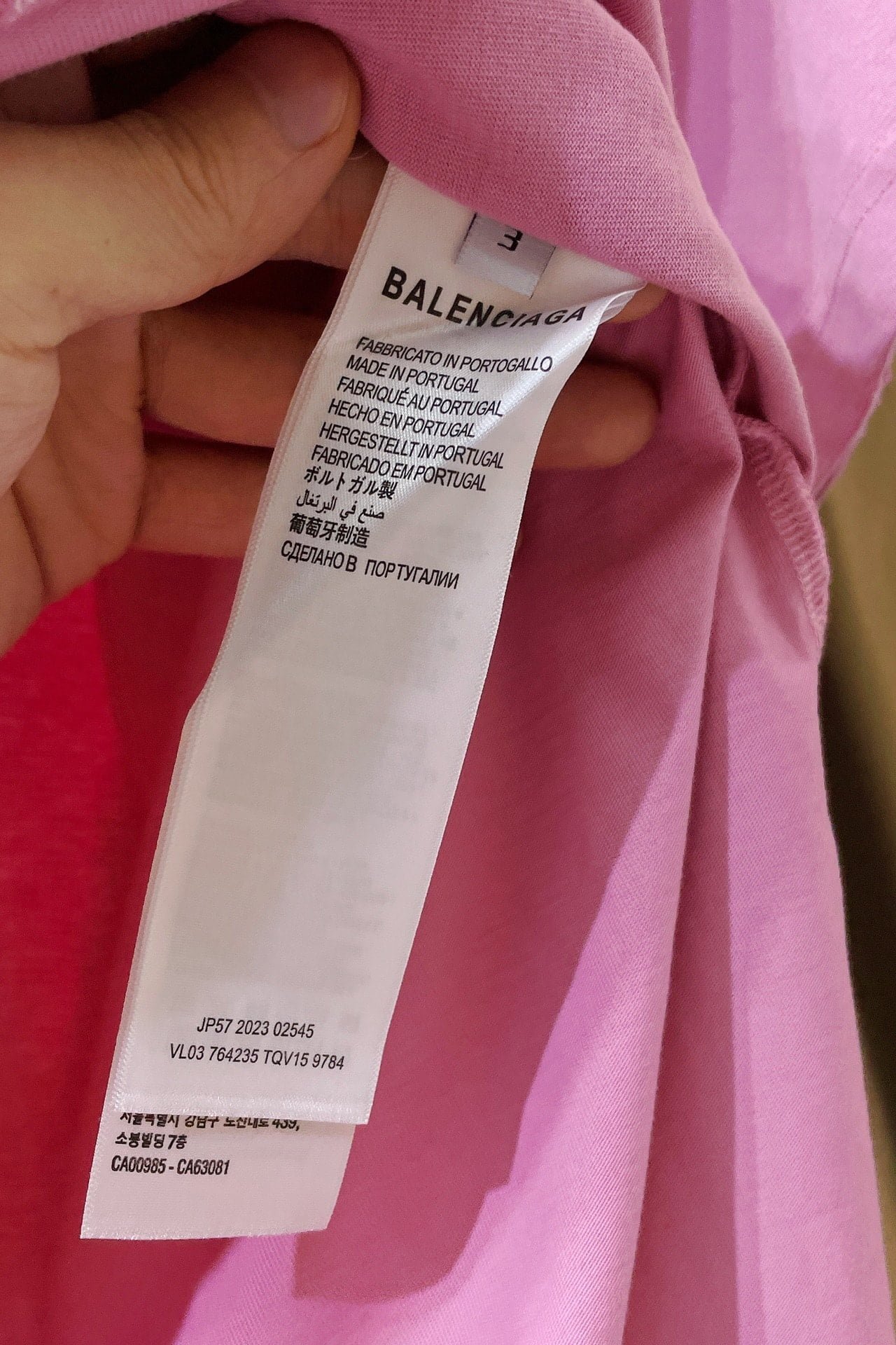 Balenciaga Paris Moon T-Shirt Oversized