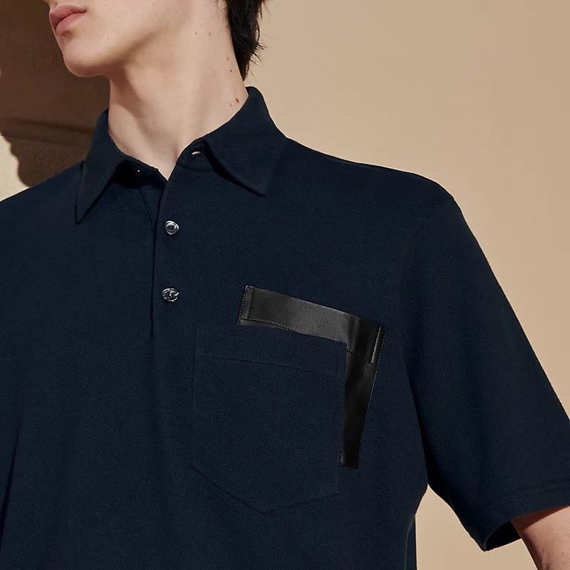Hermes polo shirt with pocket