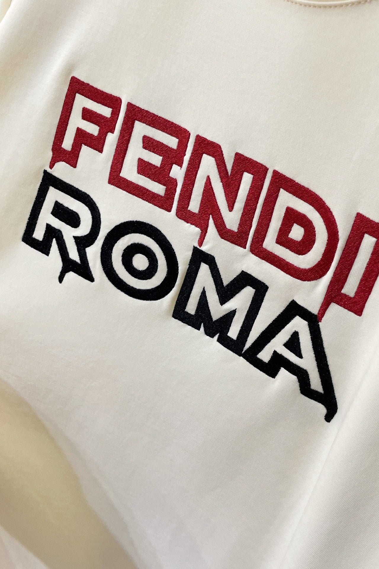 Fendi Embroidered T-shirt