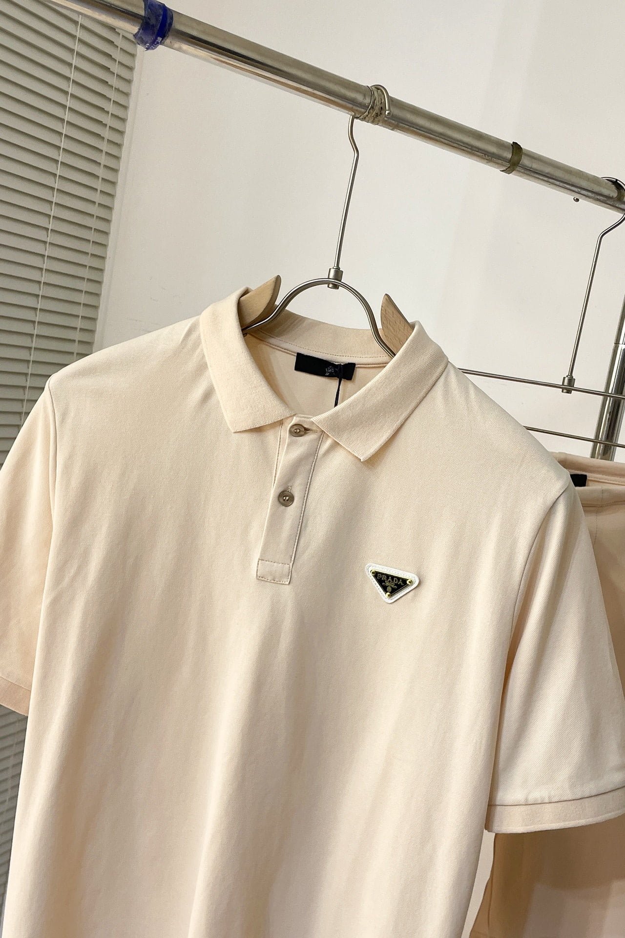 Prada Cotton polo shirt+shorts