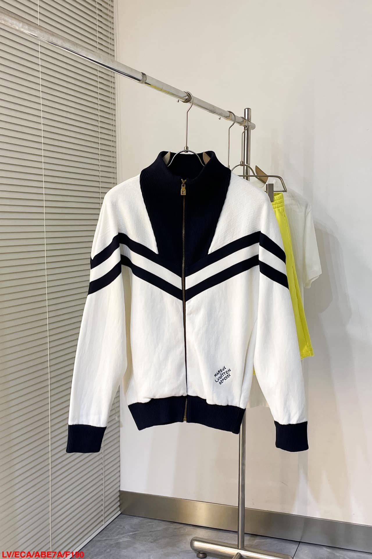 LV Knitted Cotton Sailor Blouson
