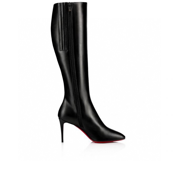 Christian Louboutin red-soled long boots leather
